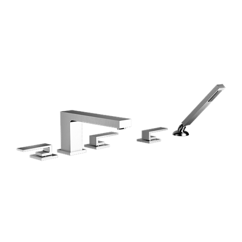 Santec 2455MD75-TM METRA TRIM - Roman Tub Filler with Hand Shower
