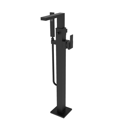 Santec 2494MD91-TM METRA TRIM - Floor Mount Tub Filler with Hand Shower