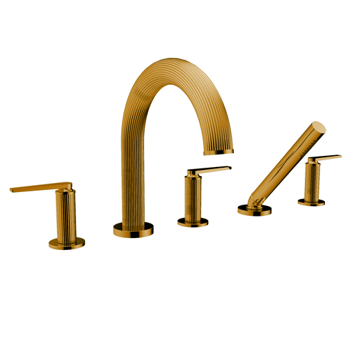 Santec 3455HO60-TM ATHENA TRIM - Roman Tub Filler with Hand Shower