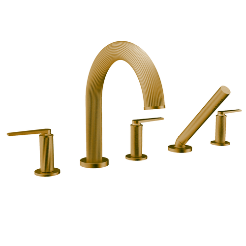 Santec 3455HO65-TM ATHENA TRIM - Roman Tub Filler with Hand Shower