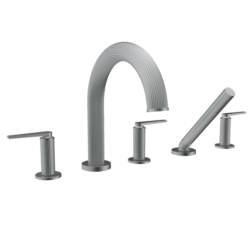 Santec 3455HO75-TM ATHENA TRIM - Roman Tub Filler with Hand Shower