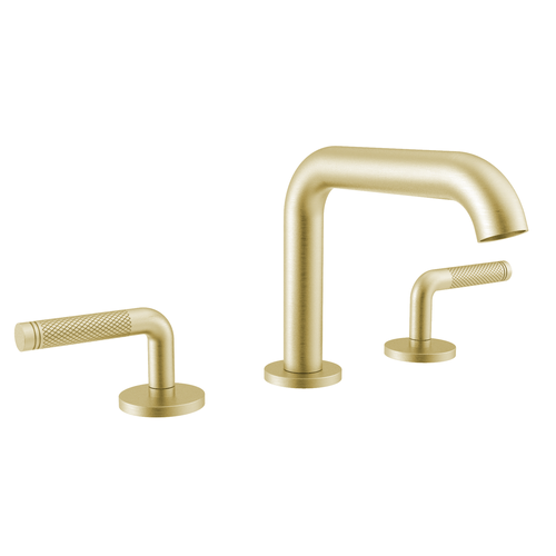 Santec 3920CK21 CIRC Widespread Lavatory Set - Knurl Handle