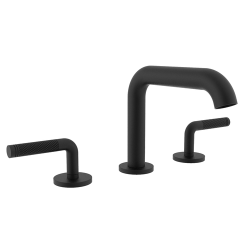Santec 3920CK91 CIRC Widespread Lavatory Set - Knurl Handle