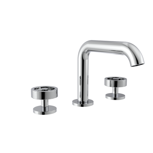 Santec 3920CS10 CIRC Widespread Lavatory Set - Wheel Handle