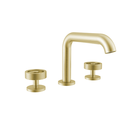 Santec 3920CS21 CIRC Widespread Lavatory Set - Wheel Handle