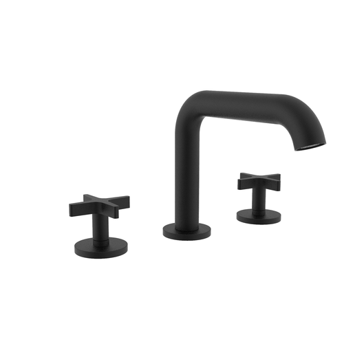 Santec 3920CX91 CIRC Widespread Lavatory Set - Cross Handle