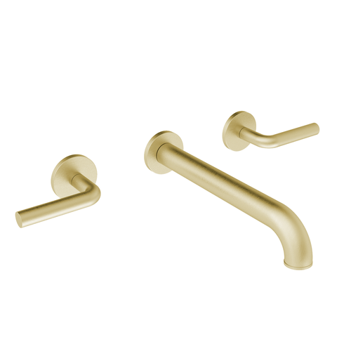 Santec 3929CI21-TM CIRC Wall Mount Widespread Lavatory - Lever Handle