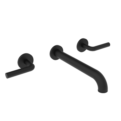 Santec 3929CI91-TM CIRC Wall Mount Widespread Lavatory - Lever Handle