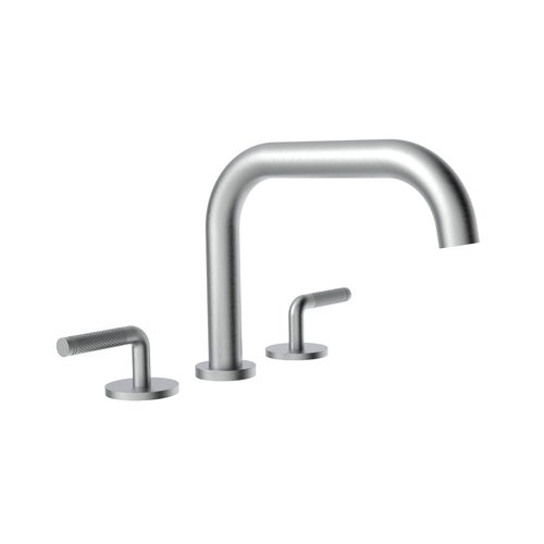Santec 3950CK75-TM CIRC TRIM - Roman Tub Filler - Knurl Handle