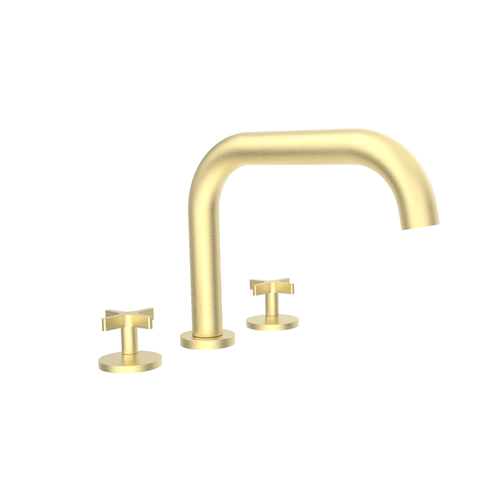 Santec 3950CX21-TM CIRC TRIM - Roman Tub Filler - Cross Handle