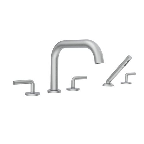 Santec 3955CI75-TM CIRC TRIM - Roman Tub Filler with Hand Shower - Lever Handle