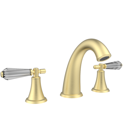 Santec 5020VC21 EVELYN CRYSTAL Widespread Lavatory Set
