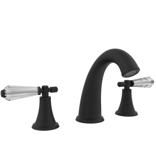 Santec 5020VC91 EVELYN CRYSTAL Widespread Lavatory Set