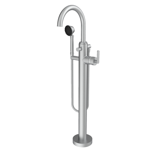 Santec 5094BK75-TM BERKINS TRIM - Floor Mount Tub Filler with Hand Shower