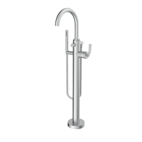 Santec 5194XL75-TM LIZA TRIM - Floor Mount Tub Filler with Hand Shower