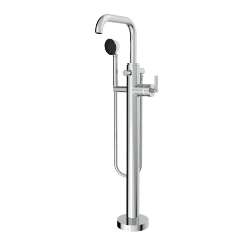 Santec 5594LT10-TM LATTICE TRIM - Floor Mount Tub Filler with Hand Shower
