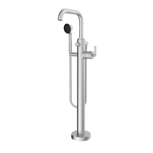 Santec 5594LT75-TM LATTICE TRIM - Floor Mount Tub Filler with Hand Shower
