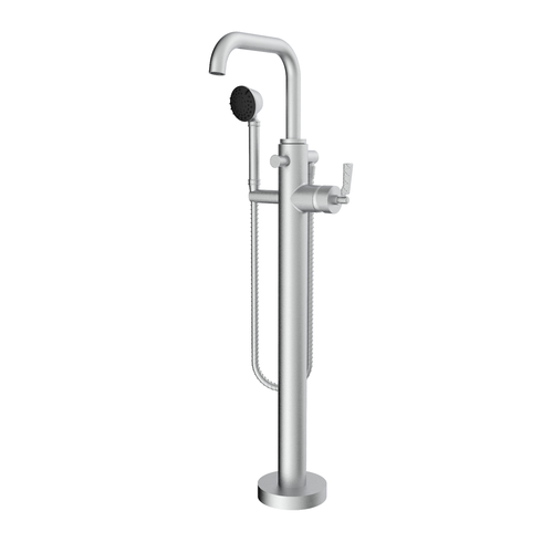 Santec 5594LX75-TM LATTICE TRIM - Floor Mount Tub Filler with Hand Shower