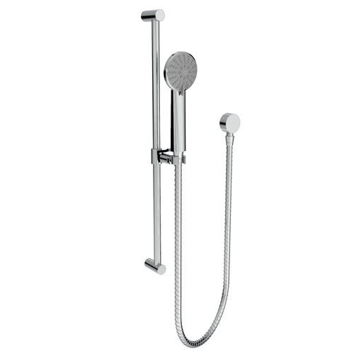 Santec 70844110 Multifunction Plastic Hand Shower with Slide Bar and Supply Elbow