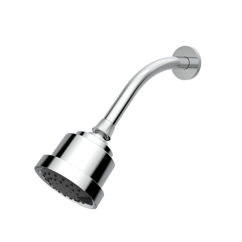 Santec 70854510 Multifunction Cylindrical Showerhead with Arm and Flange