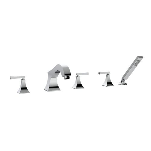 Santec 9255ED10-TM EDO TRIM - Roman Tub Filler with Hand Shower