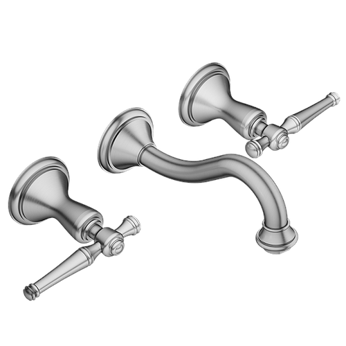 Santec 9529KL75-TM KLASSICA Wall Mount Widespread Lavatory