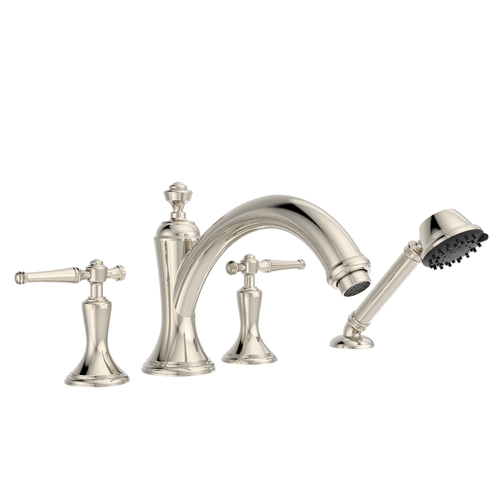 Santec 9555KL70-TM KLASSICA TRIM - Roman Tub Filler with Hand Shower