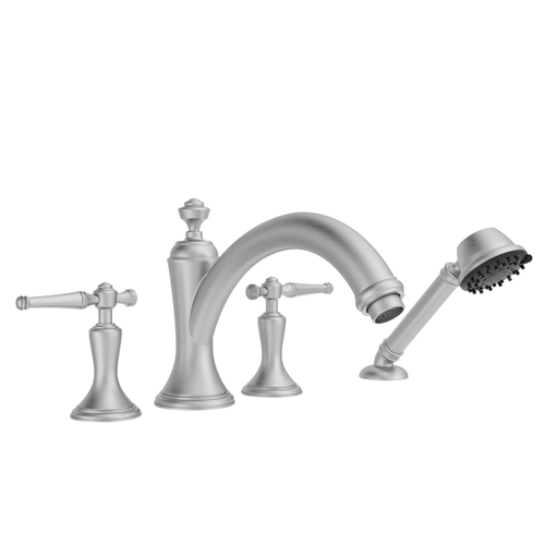 Santec 9555KL75-TM KLASSICA TRIM - Roman Tub Filler with Hand Shower