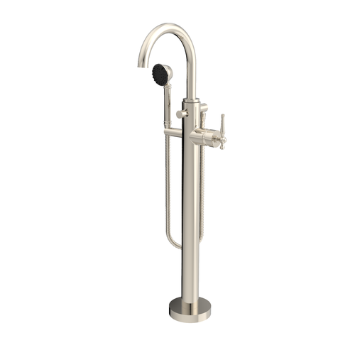 Santec 9594KL70-TM KLASSICA TRIM - Floor Mount Tub Filler with Hand Shower
