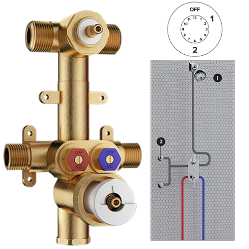 Santec TH-9212 VALVE - 2-Way Shared