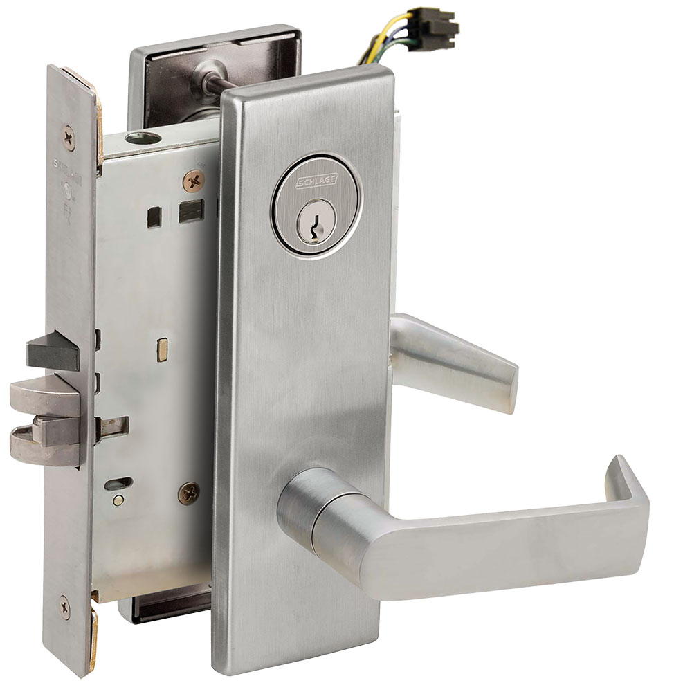 Schlage L9092EUP 06N 626 Lock Electric Mortise Lock