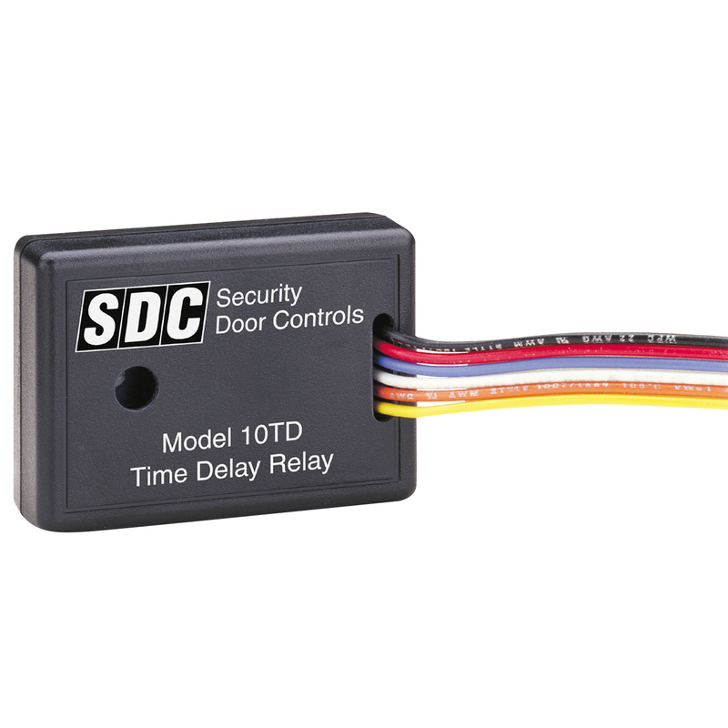 SDC 10TD Security Door Controls Electrical Accessories |  thebuilderssupply.com  Sdc 10td Relay Wiring Diagram    The Builders Supply