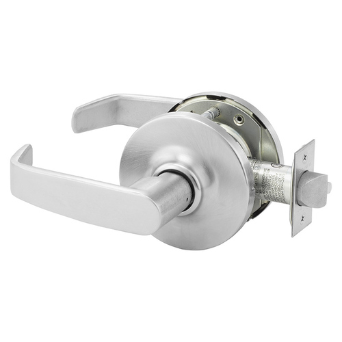 Sargent 10XU15 GL 26D Grade 1 Passage Lever Lock, L Lever G Rose, ASA Strike, Satin Chrome