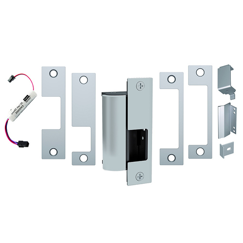 HES 1006CS630 HES Smart Strike Electric Strike Body, Satin Stainless Steel, 12VDC/24VDC