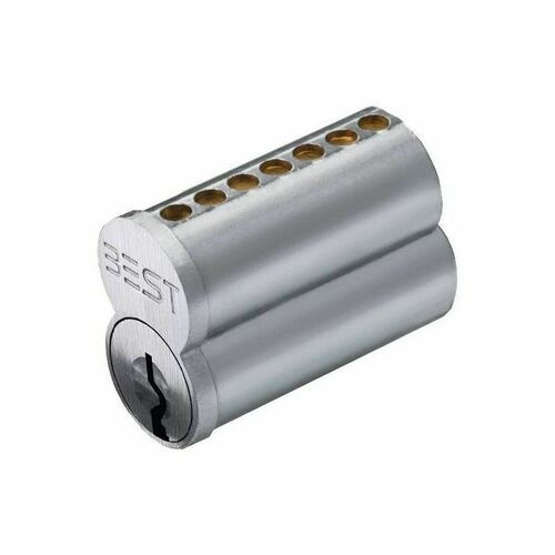 Best 1CP7WB1-626 Premium 7 Pin WB Keyway Uncombinated Core Satin Chrome Finish