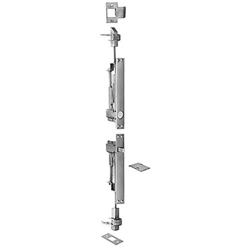 Rockwood 2845 US26D Combination Flush Bolt Set