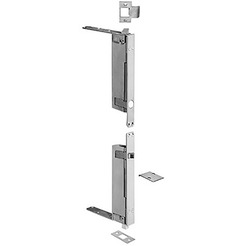 Rockwood 2945 US26D Combination Flush Bolt Set