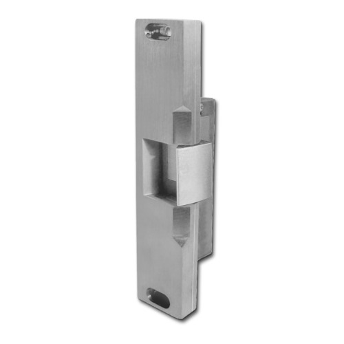 HES 3104F24D630LCBMA 310-4 24D Fail Safe Electric Strike with Latchbolt and Locking Cam Monitor Satin Stainless Steel Finish