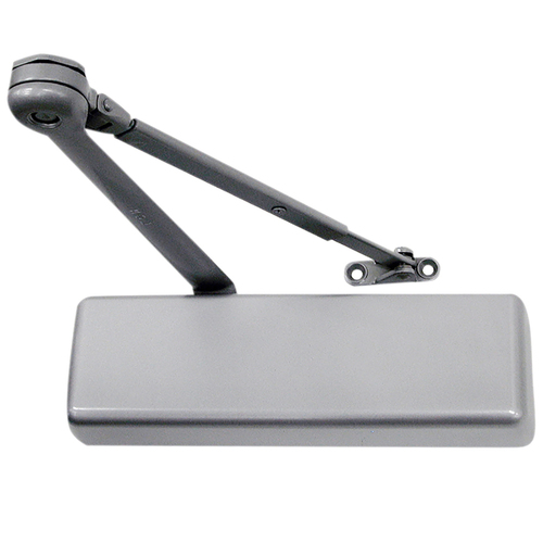 LCN 4011-H LH 689 SRI Hold Open Arm Door Closer, Rust Inhibitor, Left Hand, Aluminum