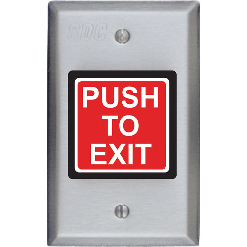 SDC 423MU Illuminated Pushbutton Switch - 1 Gang