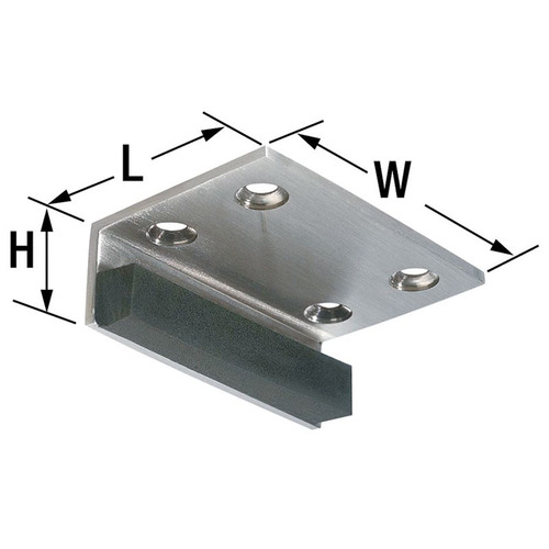 Rockwood 489 US15 ROC Door Stop with WS/MS Fastener