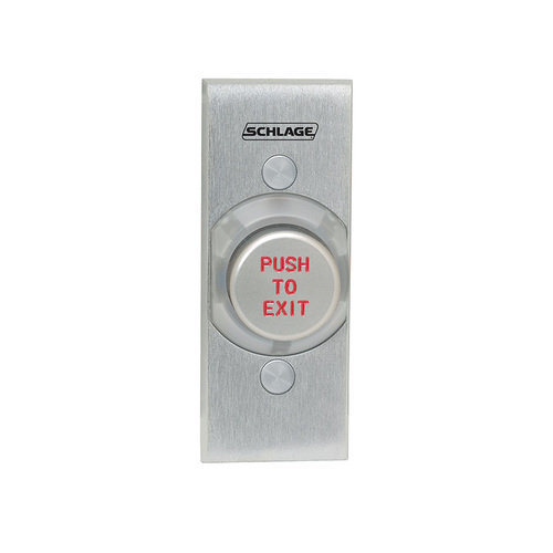 Schlage 621AL EX DA NS SF-626 Narrow Stile Pushbutton
