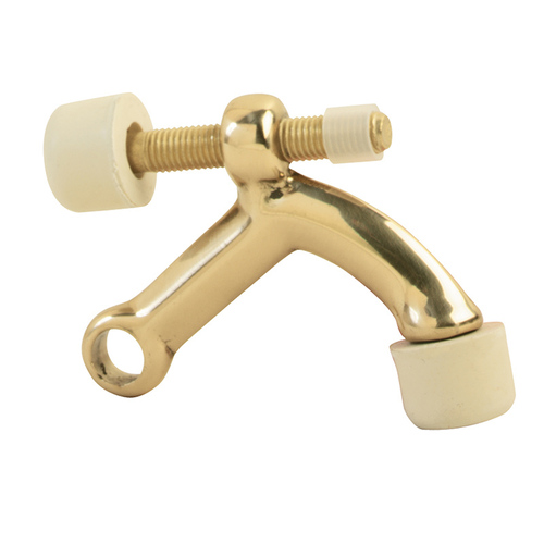 Ives 70A3 Aluminum Hinge Pin Door Stop - Bright Brass Finish