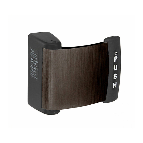 Adams Rite 45910200313 Curved Deadlatch Paddle, Push Left, 1-3/4