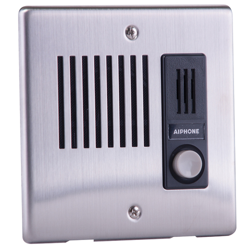 Aiphone LE-DA Flush Mount Stainless Steel Door Station
