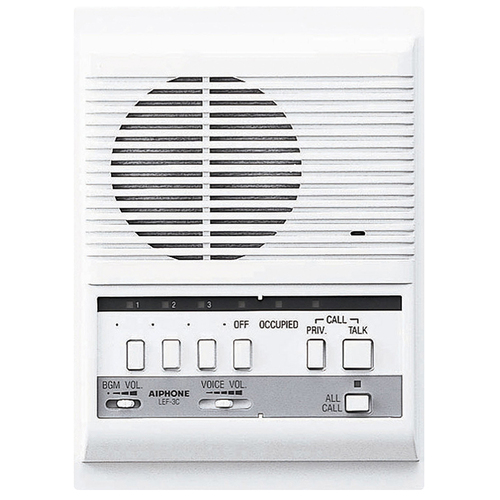 Aiphone LEF-3C Master 3 Call Semi-Flush Mount