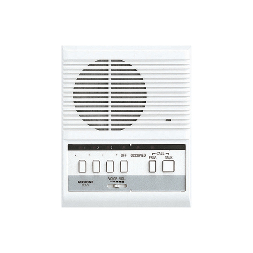 Aiphone LEF-3 MASTER 3-Call Surface Mount System
