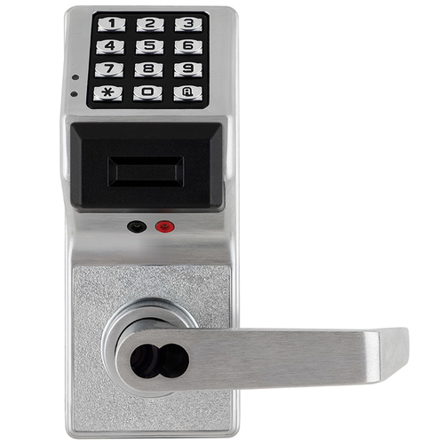 Alarm Lock PDL3000IC-R US26D Trilogy T3 Cylindrical Lock