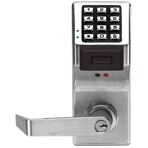 Alarm Lock PDL3000 US26D Trilogy T3 Cylindrical Lock