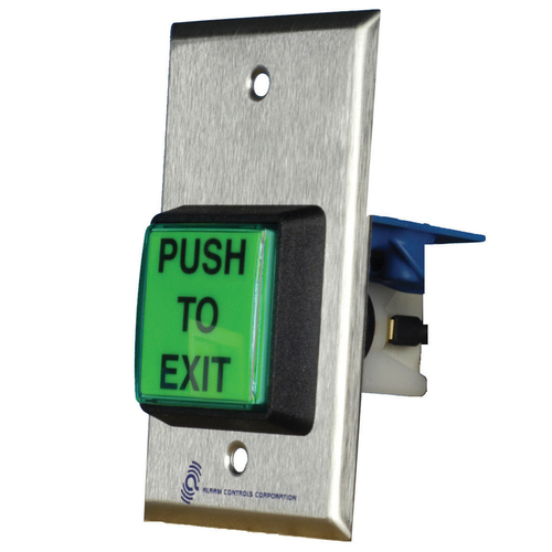 Alarm Controls TS-2TD Green Square Button - 2 Pack